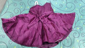Purple Party Dress for Girls