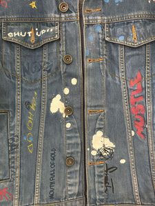 Ripped Denim Jacket