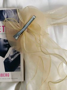 Elegant Sheer Bow Hair Accessory