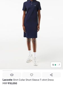 Lacoste Navy Blue Dress
