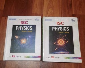 ISC Physics Class XII Part 1 & 2 Books