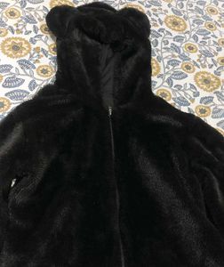 Faux Fur Bear Ear jacket