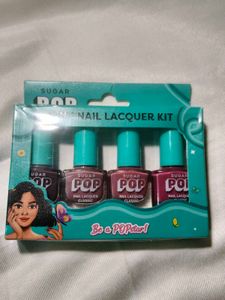 Sugar Pop Nail Lacquer Kit - New