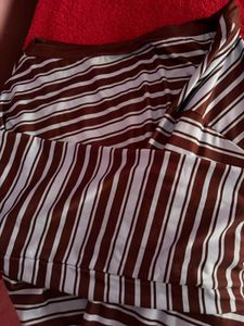 Striped Off-Shoulder Top