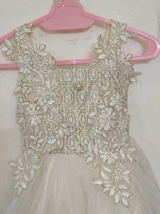 kids Festive / party Embroidered Dress