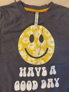 Girls Smiley Face Sweatshirt &amp; Joggers Set