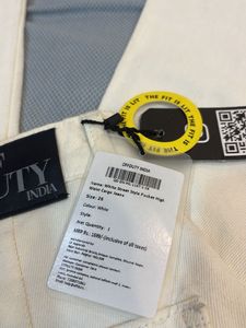 Off Duty India White Cargo Jeans – Brand New, Size