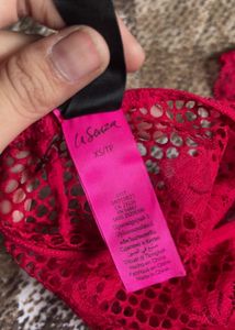 Lace Briefs - Red