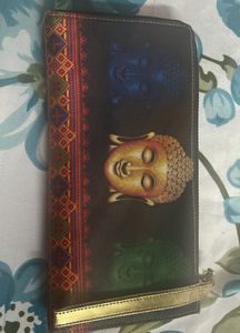 Boho Buddha Face Wallet