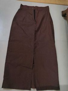 women formal skirt with mid slit