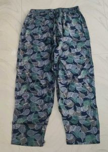 Chic Leaf Print Night Suit for Women