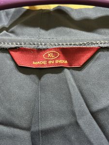 Dark Grey A-line Dress