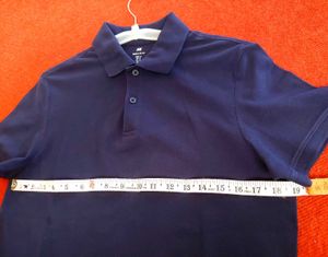 H&amp;M Classic Navy Polo Tshirt for Men