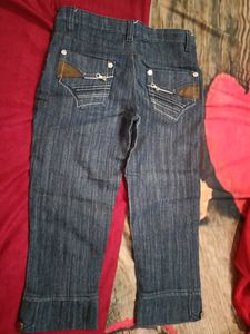 Denim Capri