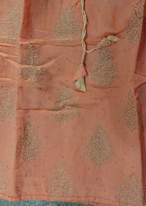 Peach Kurta Set