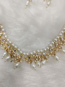 Fresh Water Pearls Necklace Set