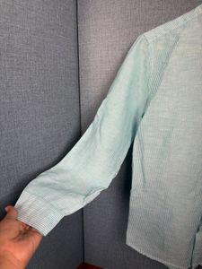 Men's Striped Linen Shirt