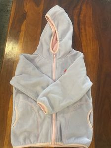 Strawberry Fleece Zip-Up Hoodie