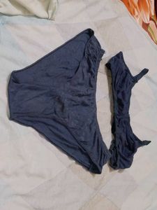 Comfortable Navy Blue Briefs Set