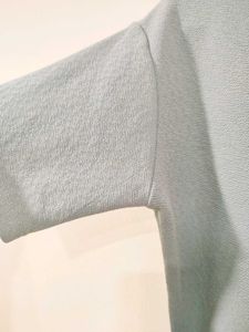 Lovely Powder-Blue Top With Net Detail