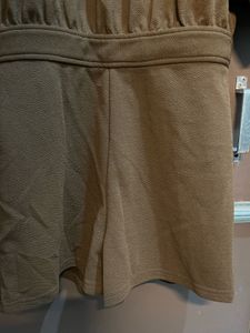 Stylish brown Romper- Urbanic
