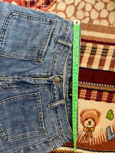 Wide Leg Denim Jeans