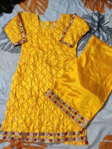 Vibrant Yellow Kurta Set