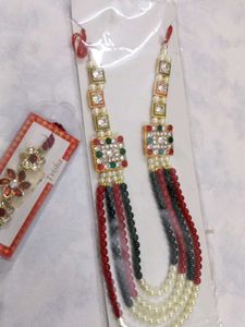 Colorful Indian Jewelry Set