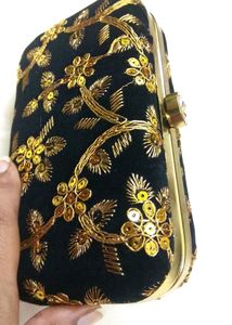 Embroidery Work Clutches