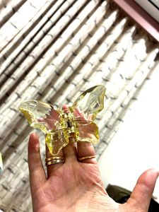 Sparkly Butterfly Hair Claw Clip