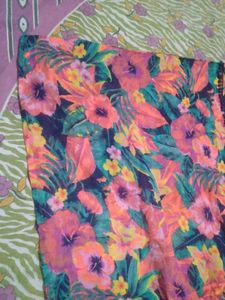 Vibrant Floral Print Kimono kaftan