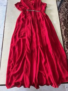 Stunning Red Maxi Dress 🌹