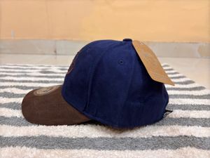 Urban Monkey Navy Blue / Brown Baseball Cap