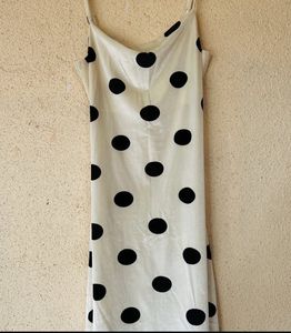 Polka Dot Slip Dress
