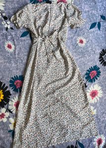 Floral Print Midi Dress