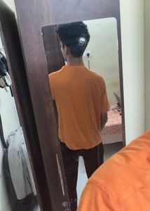 Orange Graphic T-Shirt