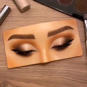Realistic Makeup Practice Face Card
