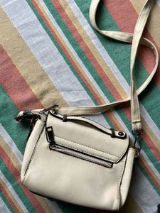 Cream Crossbody Bag