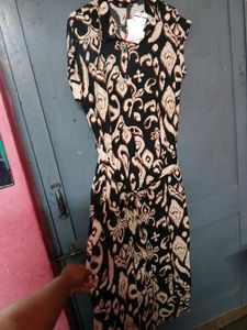Chic Printed Shirt Dress