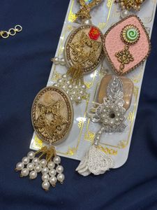 combo set WOMEN SAREE PINS