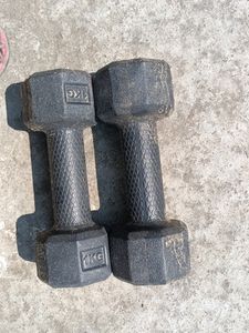 Pair of 1kg Dumbbells for Home Workouts
