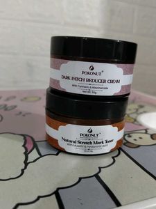 POKONUT Dark Patch Cream &amp; Stretch Mark Toner