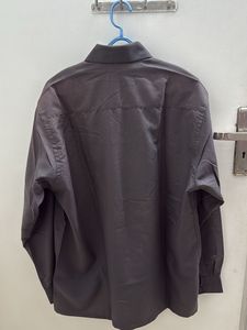 Men's Brown Long Sleeve Shirt