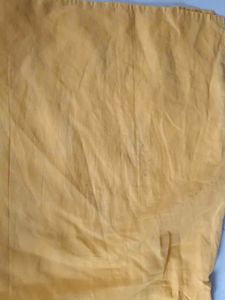 Yellow Kurta with White Chikankari Embroidery