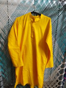 Men's Yellow Kurta