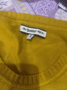 Olive &amp; Oak Mustard Yellow Sweater