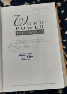 READER'S DIGEST WORD POWER  : DICTIONARY.