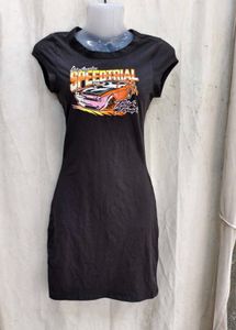 24V. Graphic Print T-Shirt Dress