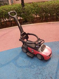 Kids Ride-On Car with Push Handle