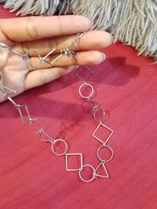 Egirl Gothic Fashionable Silver Chain